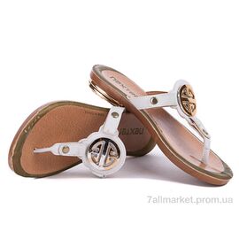 Шльопанці жіночі полегшені  044 белый (6 пар р.36-40) "Selena" недорого оптом від прямого постачальника