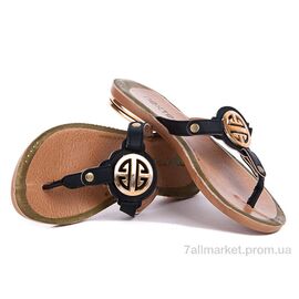 Фотография Шлепки женские облегченные  044 черный (6 пар р.36-40) "Selena" недорого оптом от прямого поставщика