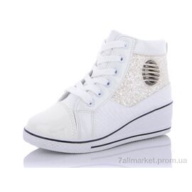 Фотография Ботинки детские удобные Весна/осень МВ2 белый (8 пар р.31-36) "Lion" недорого оптом от прямого поставщика