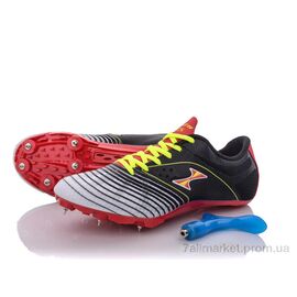 Футбольне взуття дитячі Весна/осінь 168S черно-бело-красный (12 пар р.35-45) "Zelart" недорого оптом від прямого постачальника