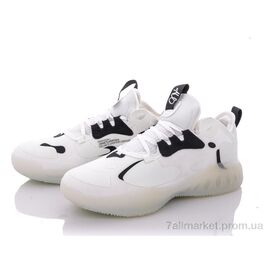 Фотография Кроссовки мужские модные Весна/осень F055 бело-черный (20 пар р.40-44) "Zelart" недорого оптом от прямого поставщика