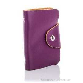 Візитниця жіноча Весна/осінь 001-3 violet (10 шт. р.сітка) "CAP" недорого оптом від прямого постачальника