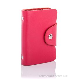 Візитниця жіноча Весна/осінь 001-5 pink (10 шт. р.сітка) "CAP" недорого оптом від прямого постачальника