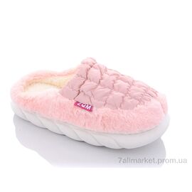 Тапки жіночі для будинку Весна/осінь 2205 рожевий (6 пар р.36-41) "Lion" недорого оптом від прямого постачальника