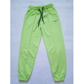 Фотография Штаны детские спортивные на девочку S1 green р.8-11 "MALIBU" недорого оптом от прямого поставщика