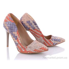 Фотография Туфли женские стильные Весна/осень 275 рыжий (8 пар р.36-40) "Mona Lisa" недорого оптом от прямого поставщика