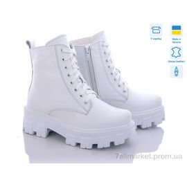 Черевики жіночі стильні Весна/осінь 302 бел. (6 пар р.36-41) "Mona Lisa" недорого оптом від прямого постачальника