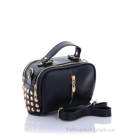 Жіноча сумка 1020-2 black 14*20*10 см, "David Polo" недорого оптом від прямого постачальника
