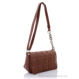 Жіноча сумка 1021-7 brown 15*23*8 см, "David Polo" недорого оптом від прямого постачальника