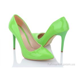 Туфлі жіночі стильні Весна/осінь 010 класик green (8 пар р.36-40) "Mona Lisa" недорого оптом від прямого постачальника