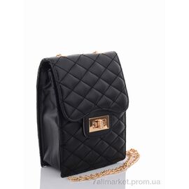 Фотография Сумка женская 1162-1 black 19*13*7 см, "David Polo" недорого оптом от прямого поставщика