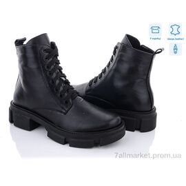 Фотография Ботинки женские стильные Весна/осень 302 кожа (6 пар р.36-41) "Mona Lisa" недорого оптом от прямого поставщика