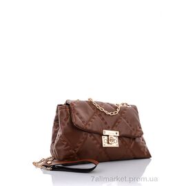Жіноча сумка 1191-2 brown 15*26*11 см, "David Polo" недорого оптом від прямого постачальника