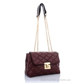 Жіноча сумка 1193-1 bordo 15*26*10 см, "David Polo" недорого оптом від прямого постачальника