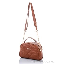 Жіноча сумка 1143-9 brown 18*22*8 см, "David Polo" недорого оптом від прямого постачальника