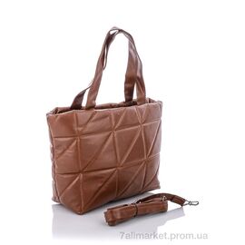 Жіноча сумка 1182-3 brown 18*23*10 см, "David Polo" недорого оптом від прямого постачальника