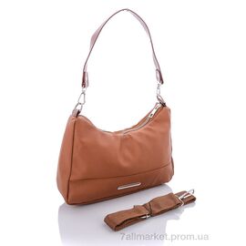 Жіноча сумка 1217-8 brown 14*24*6 см, "David Polo" недорого оптом від прямого постачальника