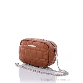 Жіноча сумка 2021-6 brown 13*18*7 см, "David Polo" недорого оптом від прямого постачальника