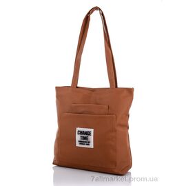 Жіноча сумка 2025-4 brown 32*30*9 см, "David Polo" недорого оптом від прямого постачальника