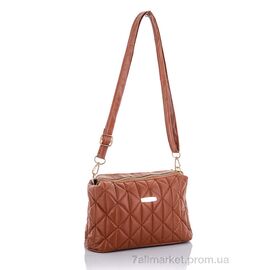 Жіноча сумка 2028-7 brown 16*24*9 см, "David Polo" недорого оптом від прямого постачальника
