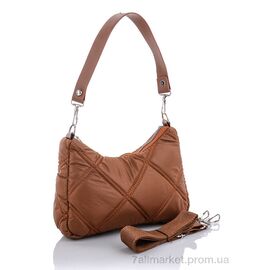 Жіноча сумка 2032-1 brown 14*23*7 см, "David Polo" недорого оптом від прямого постачальника