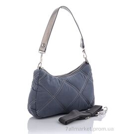 Жіноча сумка 2032-3 grey 14*23*7 см, "David Polo" недорого оптом від прямого постачальника