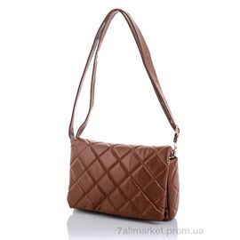 Жіноча сумка 2037-5 brown 15*23*6 см, "David Polo" недорого оптом від прямого постачальника