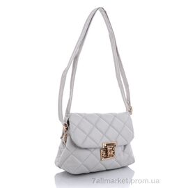 Жіноча сумка 2038-5 grey 14*21*10 см, "David Polo" недорого оптом від прямого постачальника