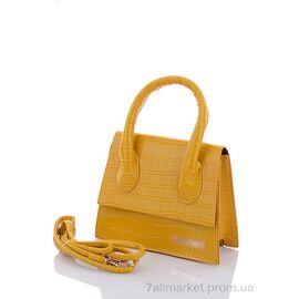 Жіноча сумка 2058-12 yellow 15*14*8 см, "David Polo" недорого оптом від прямого постачальника