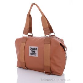 Жіноча сумка 2064-5 brown 28*37*11 см, "David Polo" недорого оптом від прямого постачальника