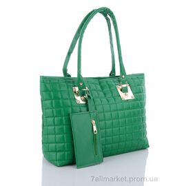Фотография Сумка женская 2065-1 green 26*33*11 см, "David Polo" недорого оптом от прямого поставщика