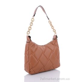 Жіноча сумка 2069-7 brown 20*27*8 см, "David Polo" недорого оптом від прямого постачальника