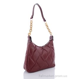 Жіноча сумка 2069-8 bordo 20*27*8 см, "David Polo" недорого оптом від прямого постачальника