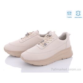 Фотография Кроссовки женские модные Весна/осень 9005 беж.ш. (8 пар р.36-40) "Mona Lisa" недорого оптом от прямого поставщика