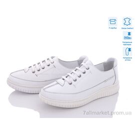 Кросівки жіночі модні Весна/осінь 402 білий (10 пар р.36-41) "Mona Lisa" недорого оптом від прямого постачальника