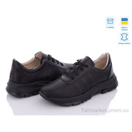 Кросівки жіночі модні Весна/осінь 151 чорний (6 пар р.36-41) "Mona Lisa" недорого оптом від прямого постачальника