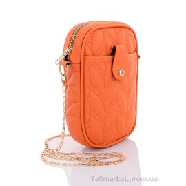 Фотография Сумка женская 2103-7 orange 20*13*4 см, "David Polo" недорого оптом от прямого поставщика