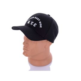 Кепка чоловіча B7-1 black р.M-XL "Mabi" недорого оптом від прямого постачальника