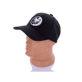 Кепка чоловіча B7-5 black р.M-XL "Mabi" недорого оптом від прямого постачальника