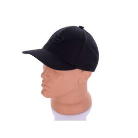 Кепка чоловіча B7-23 black р.M-XL "Mabi" недорого оптом від прямого постачальника