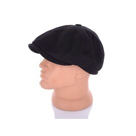 Кепка чоловіча B8-35 black р.56-60 "Mabi" недорого оптом від прямого постачальника