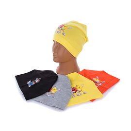 Фотография Шапка детская унисекс DI16-8 mix р.2-7 "Mabi" недорого оптом от прямого поставщика