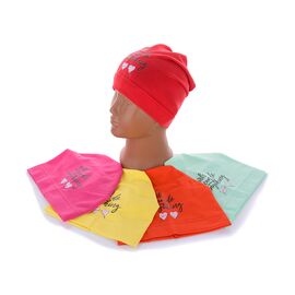 Фотография Шапка детская на девочку DI16-10 mix р.2-7 "Mabi" недорого оптом от прямого поставщика