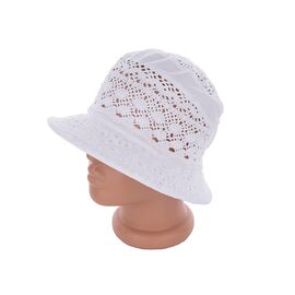 Фотография Панама женская K11-8 white р.56-60 "Mabi" недорого оптом от прямого поставщика