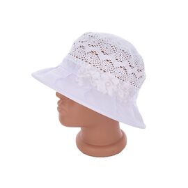Капелюх жіночий T002 white р.56-60 "Mabi" недорого оптом від прямого постачальника