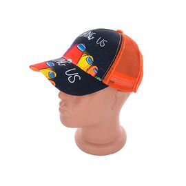 Фотография Кепка детская летняя на мальчика D105 orange р.S-M "Mabi" недорого оптом от прямого поставщика