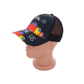 Фотография Кепка детская летняя на мальчика D108 black р.S-M "Mabi" недорого оптом от прямого поставщика