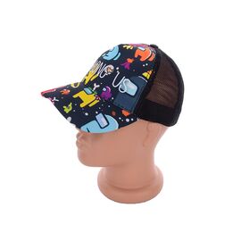 Фотография Кепка детская летняя на мальчика D110 black р.S-M "Mabi" недорого оптом от прямого поставщика