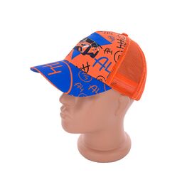 Фотография Кепка детская летняя на мальчика D127 orange р.S-M "Mabi" недорого оптом от прямого поставщика