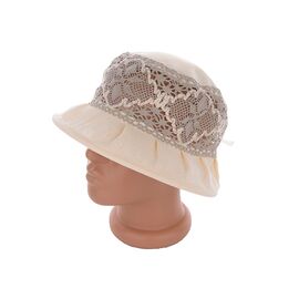 Фотография Шляпа женская WI01 beige р.56-59 "Mabi" недорого оптом от прямого поставщика